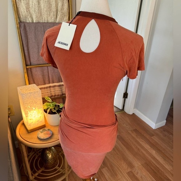 Jacquemus Rust Mini Dress - Picture 10 of 16